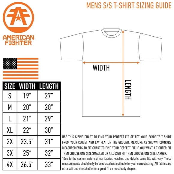 American Fighter Men's T-shirt Lost Springs Premium Athletic MMA XS-4XL $44 - Picture 4 of 10